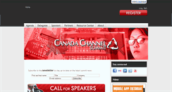 Desktop Screenshot of canadachannelsummit.com